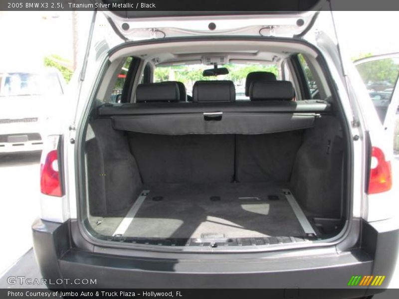 Titanium Silver Metallic / Black 2005 BMW X3 2.5i