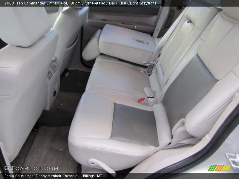 Bright Silver Metallic / Dark Khaki/Light Graystone 2008 Jeep Commander Limited 4x4