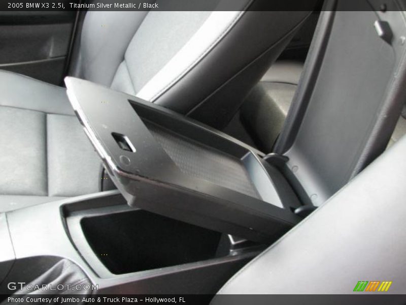 Titanium Silver Metallic / Black 2005 BMW X3 2.5i