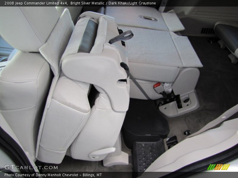 Bright Silver Metallic / Dark Khaki/Light Graystone 2008 Jeep Commander Limited 4x4