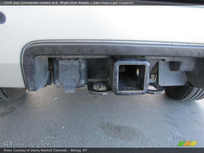 Bright Silver Metallic / Dark Khaki/Light Graystone 2008 Jeep Commander Limited 4x4