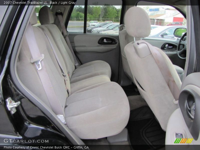 Black / Light Gray 2007 Chevrolet TrailBlazer LS