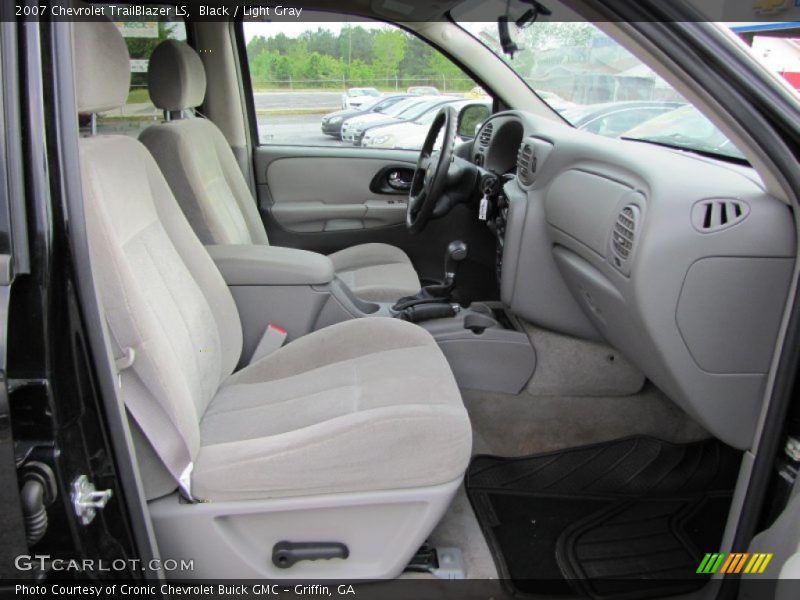 Black / Light Gray 2007 Chevrolet TrailBlazer LS