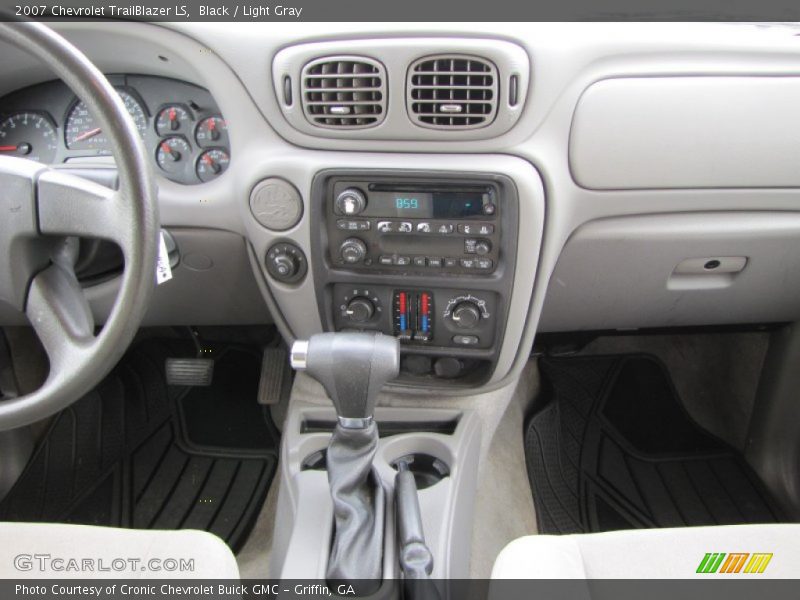 Black / Light Gray 2007 Chevrolet TrailBlazer LS