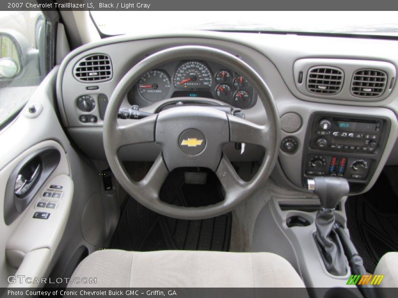 Black / Light Gray 2007 Chevrolet TrailBlazer LS