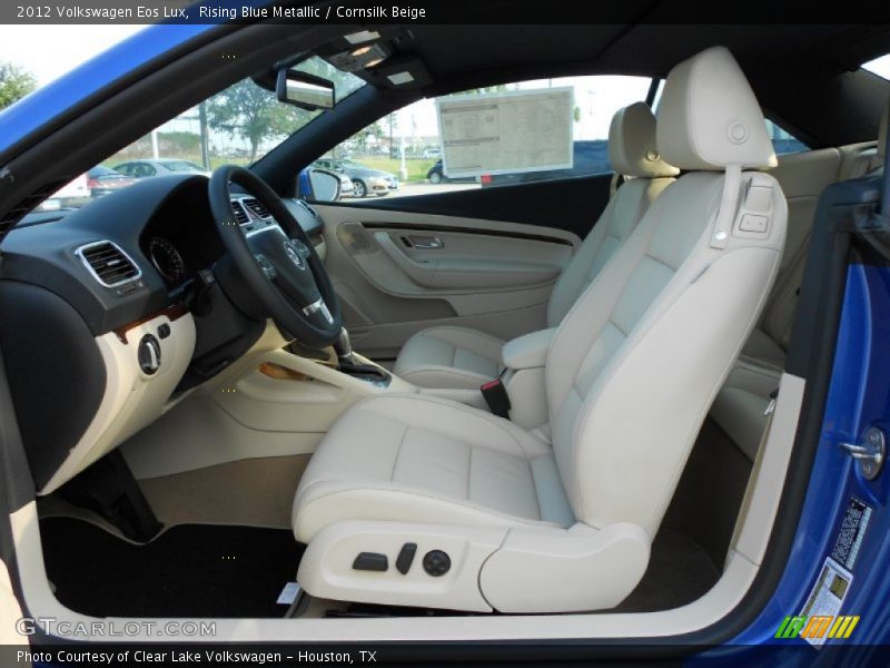  2012 Eos Lux Cornsilk Beige Interior