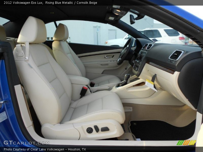  2012 Eos Lux Cornsilk Beige Interior