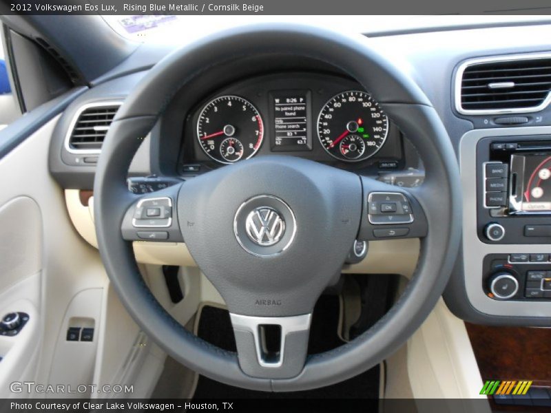 2012 Eos Lux Steering Wheel