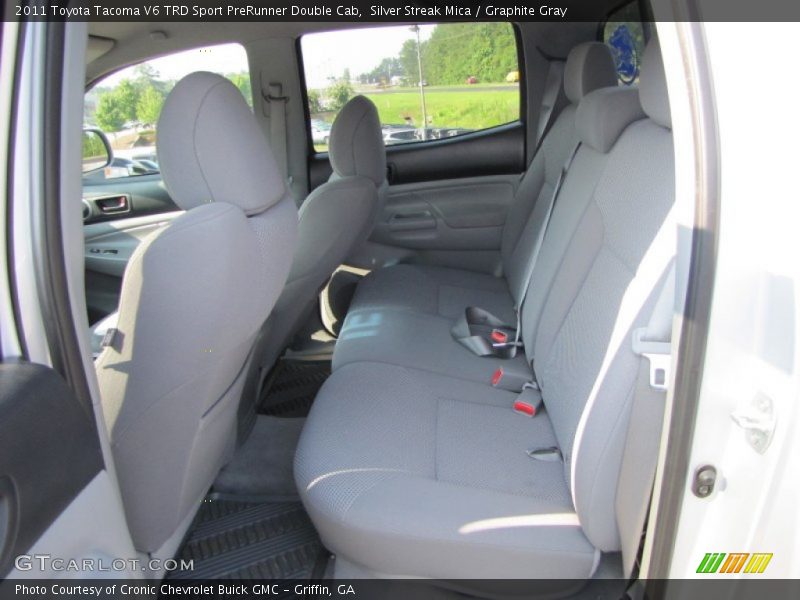 Silver Streak Mica / Graphite Gray 2011 Toyota Tacoma V6 TRD Sport PreRunner Double Cab
