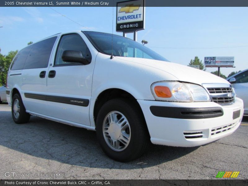 Summit White / Medium Gray 2005 Chevrolet Venture LS