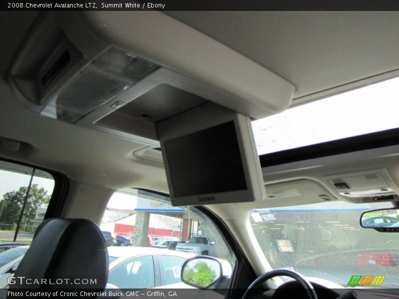 Summit White / Ebony 2008 Chevrolet Avalanche LTZ