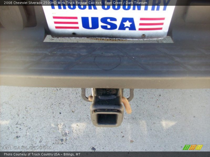 Fleet Green / Dark Titanium 2008 Chevrolet Silverado 2500HD Work Truck Regular Cab 4x4