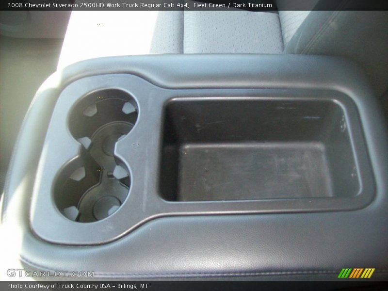 Fleet Green / Dark Titanium 2008 Chevrolet Silverado 2500HD Work Truck Regular Cab 4x4