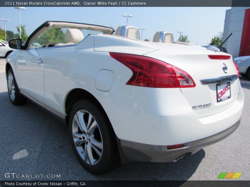 Glacier White Pearl / CC Cashmere 2011 Nissan Murano CrossCabriolet AWD