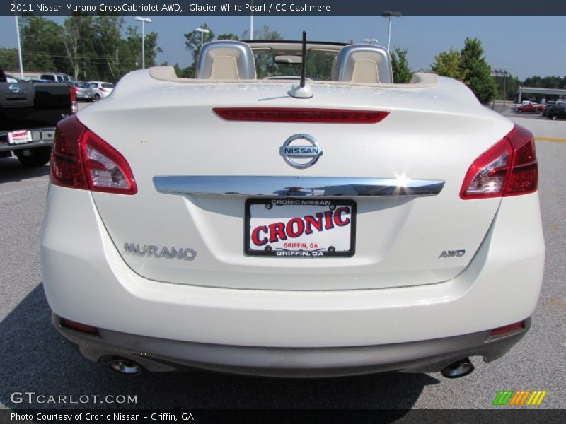 Glacier White Pearl / CC Cashmere 2011 Nissan Murano CrossCabriolet AWD