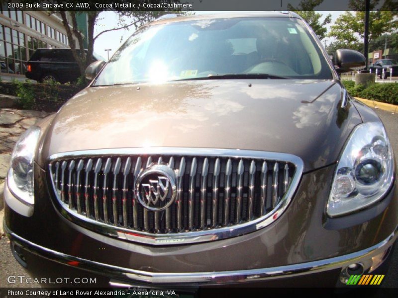 Cocoa Metallic / Cocoa/Cashmere 2009 Buick Enclave CX AWD