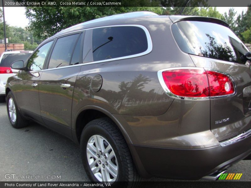 Cocoa Metallic / Cocoa/Cashmere 2009 Buick Enclave CX AWD