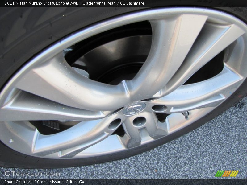 Glacier White Pearl / CC Cashmere 2011 Nissan Murano CrossCabriolet AWD