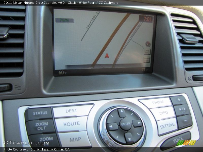 Controls of 2011 Murano CrossCabriolet AWD