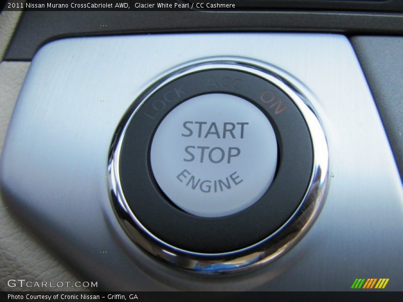 Controls of 2011 Murano CrossCabriolet AWD