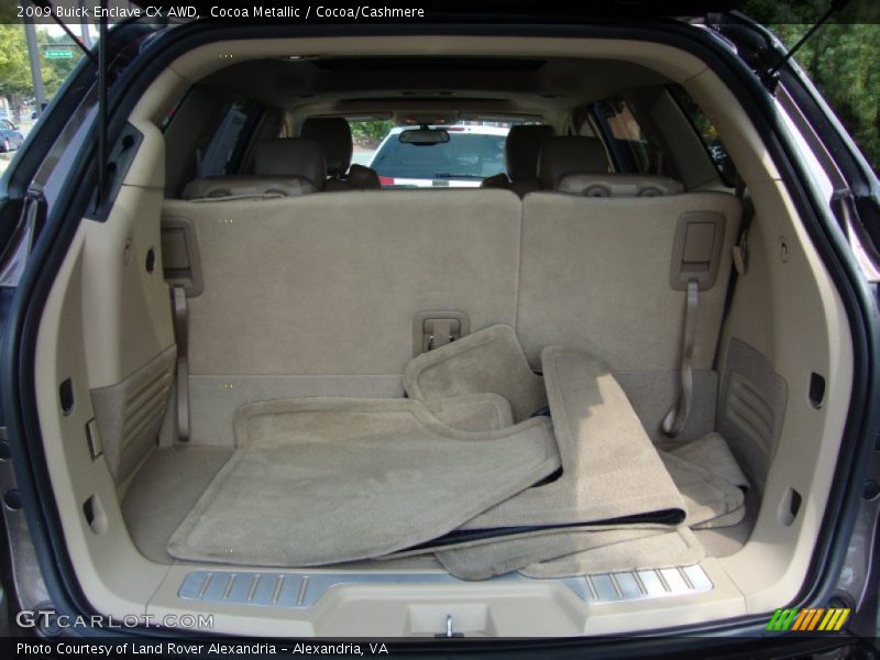  2009 Enclave CX AWD Trunk