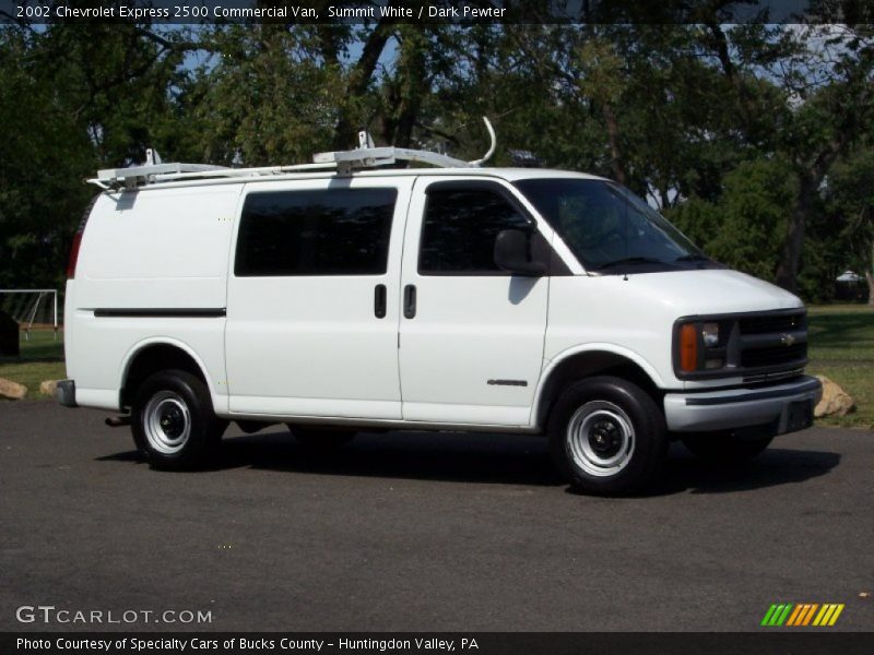 Summit White / Dark Pewter 2002 Chevrolet Express 2500 Commercial Van