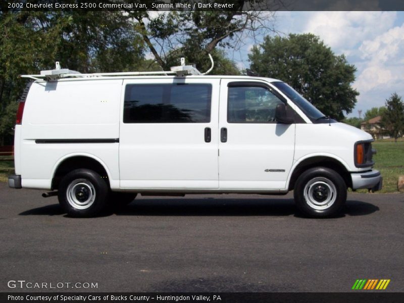Summit White / Dark Pewter 2002 Chevrolet Express 2500 Commercial Van