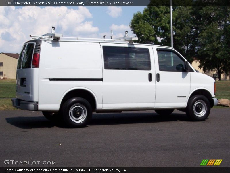 Summit White / Dark Pewter 2002 Chevrolet Express 2500 Commercial Van