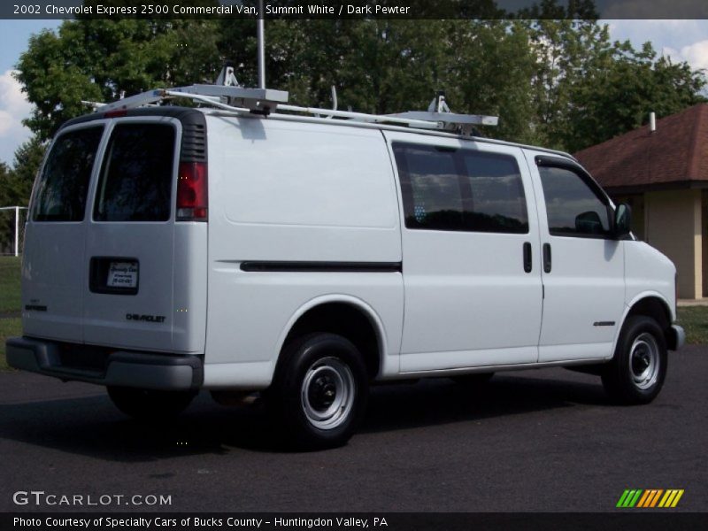 Summit White / Dark Pewter 2002 Chevrolet Express 2500 Commercial Van