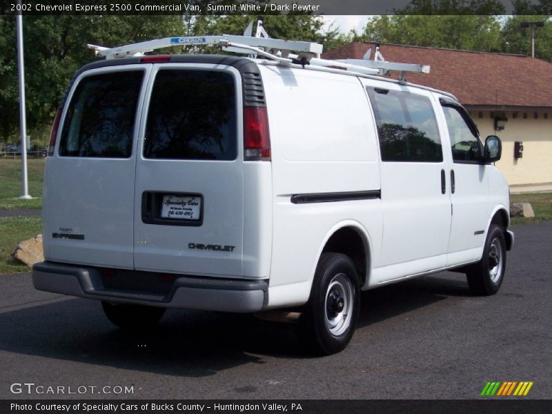 Summit White / Dark Pewter 2002 Chevrolet Express 2500 Commercial Van