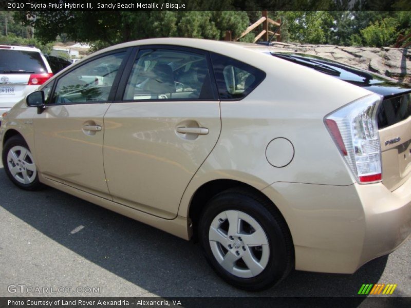 Sandy Beach Metallic / Bisque 2010 Toyota Prius Hybrid III