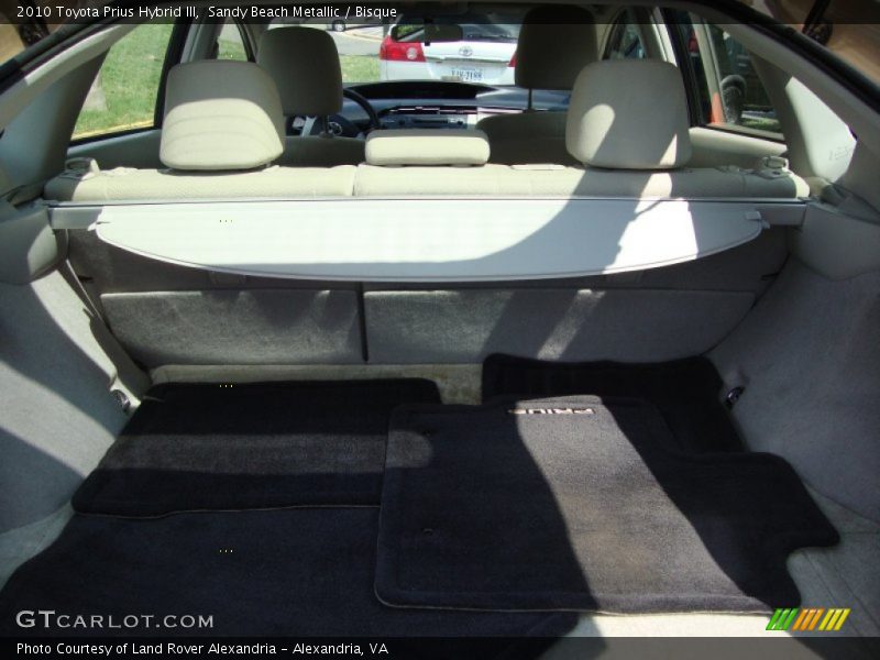 Sandy Beach Metallic / Bisque 2010 Toyota Prius Hybrid III