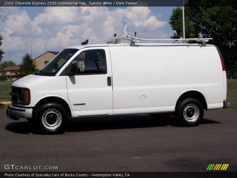 Summit White / Dark Pewter 2002 Chevrolet Express 2500 Commercial Van