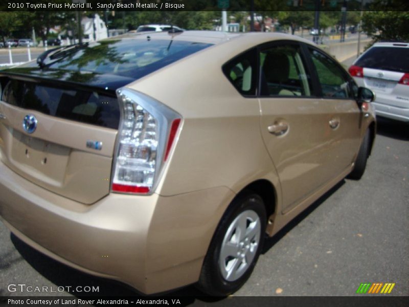 Sandy Beach Metallic / Bisque 2010 Toyota Prius Hybrid III