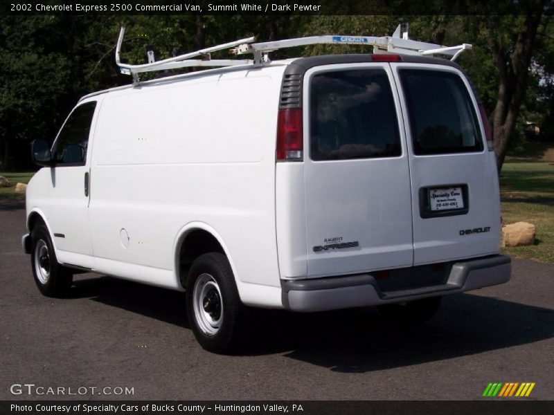 Summit White / Dark Pewter 2002 Chevrolet Express 2500 Commercial Van
