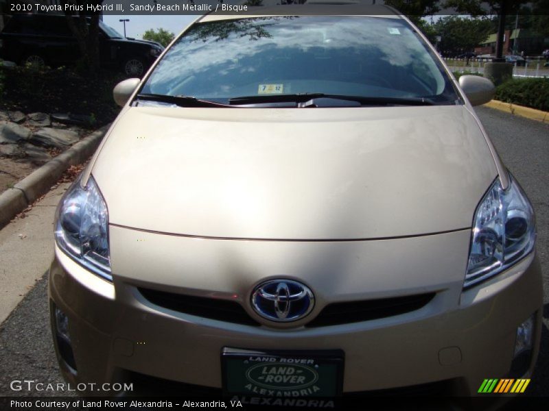 Sandy Beach Metallic / Bisque 2010 Toyota Prius Hybrid III