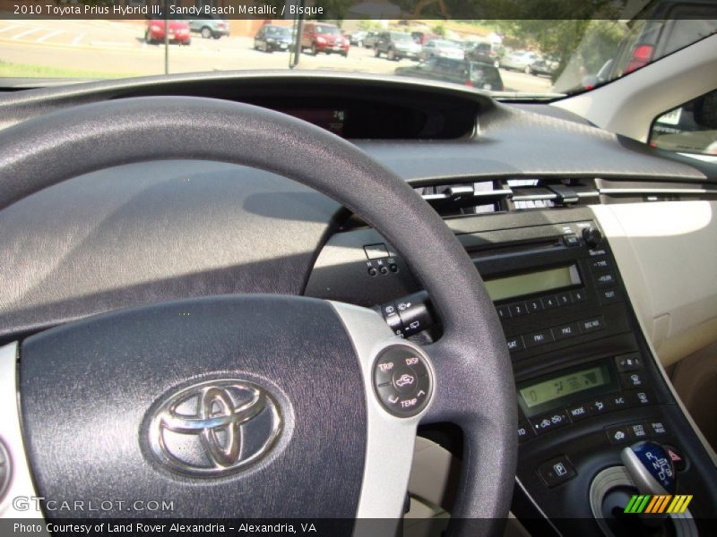 Sandy Beach Metallic / Bisque 2010 Toyota Prius Hybrid III
