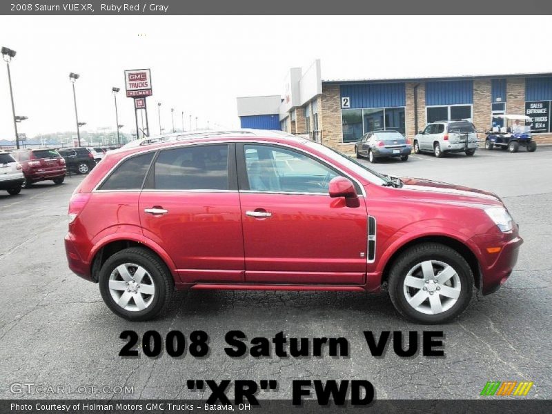 Ruby Red / Gray 2008 Saturn VUE XR