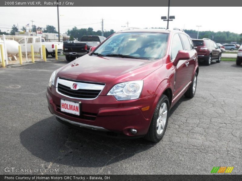 Ruby Red / Gray 2008 Saturn VUE XR