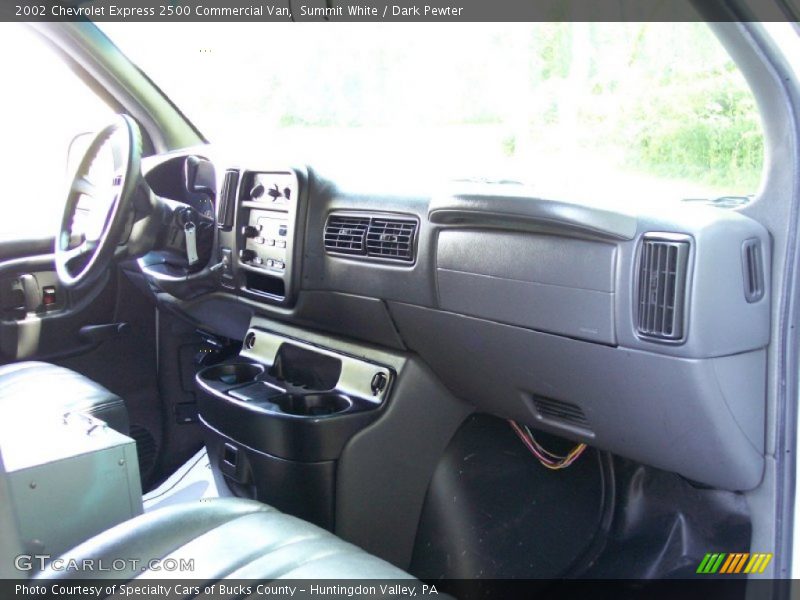 Summit White / Dark Pewter 2002 Chevrolet Express 2500 Commercial Van