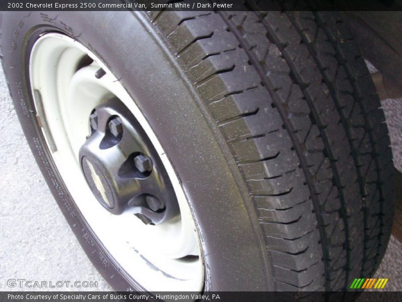 Summit White / Dark Pewter 2002 Chevrolet Express 2500 Commercial Van
