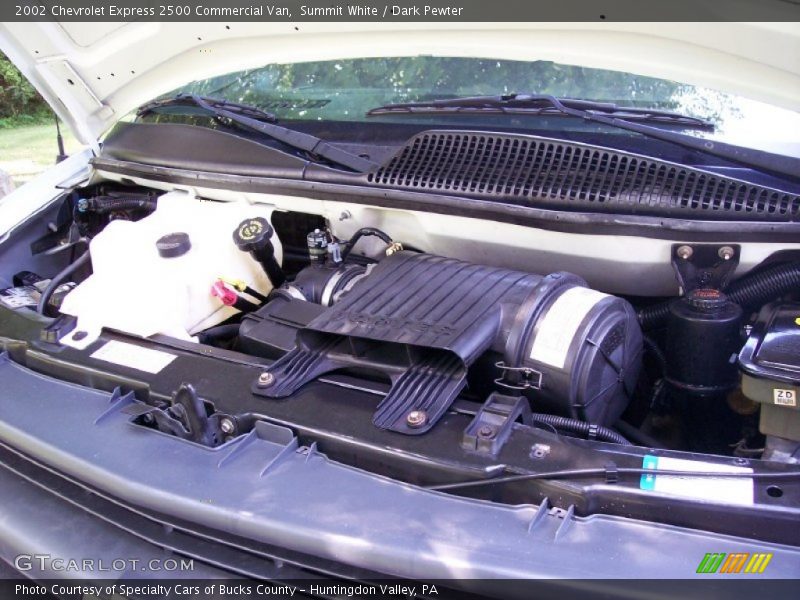 Summit White / Dark Pewter 2002 Chevrolet Express 2500 Commercial Van