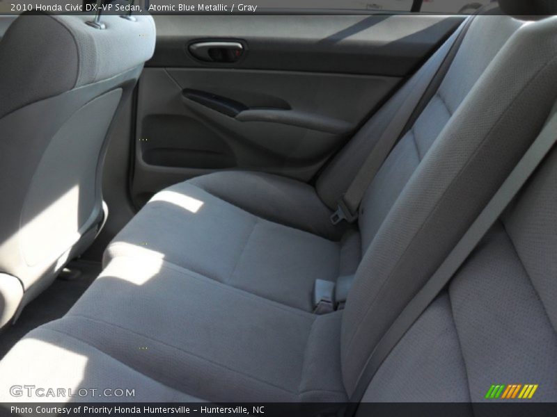 Atomic Blue Metallic / Gray 2010 Honda Civic DX-VP Sedan
