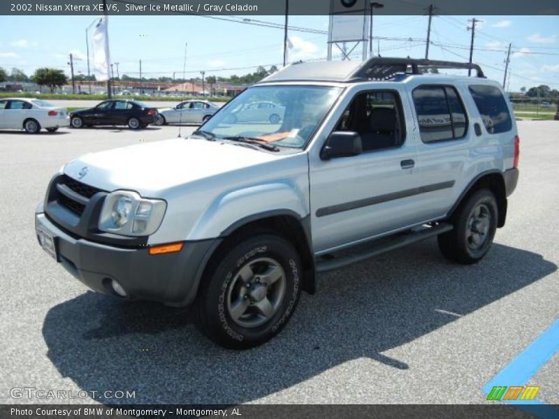 Silver Ice Metallic / Gray Celadon 2002 Nissan Xterra XE V6