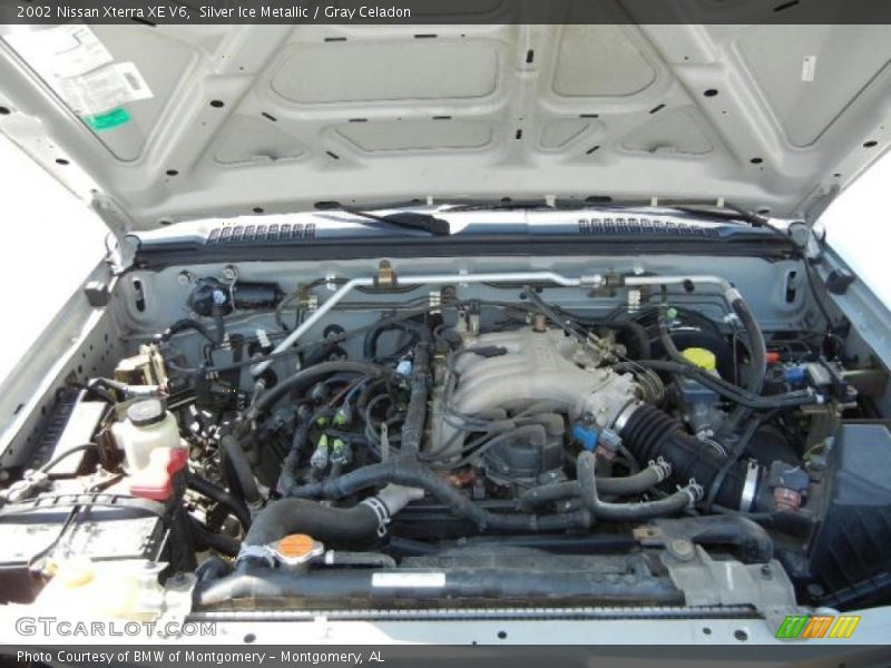 Silver Ice Metallic / Gray Celadon 2002 Nissan Xterra XE V6