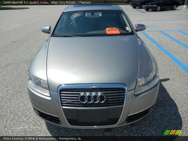 Atlas Grey Metallic / Platinum 2006 Audi A6 4.2 quattro Sedan