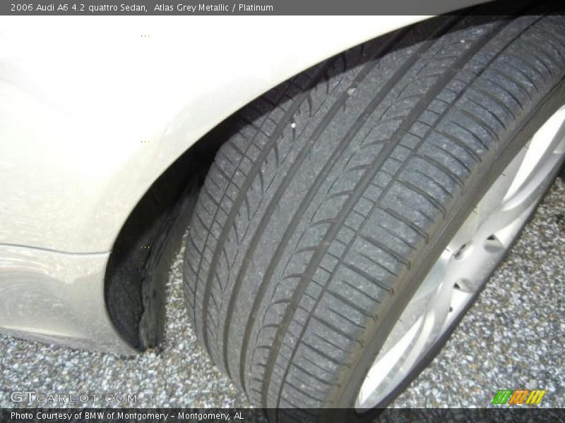 Atlas Grey Metallic / Platinum 2006 Audi A6 4.2 quattro Sedan