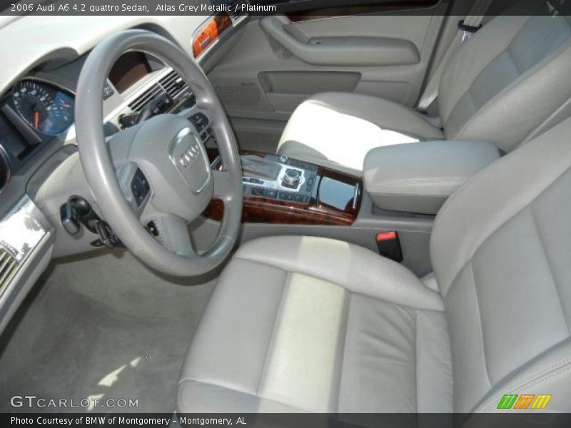 2006 A6 4.2 quattro Sedan Platinum Interior