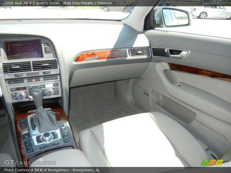 Atlas Grey Metallic / Platinum 2006 Audi A6 4.2 quattro Sedan