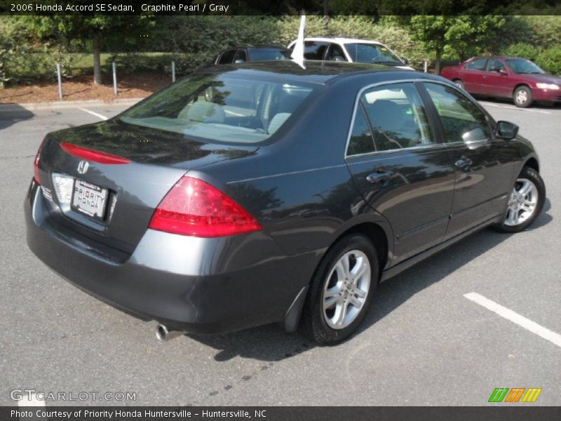 Graphite Pearl / Gray 2006 Honda Accord SE Sedan